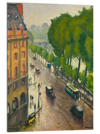 Galleritryk Paris in the Rain