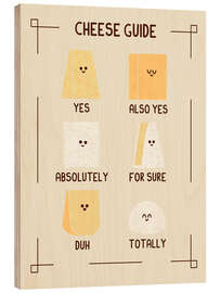 Holzbild Cheese Guide