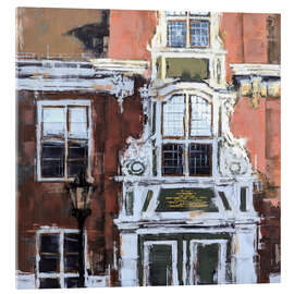 Acrylglasbild Hausfassade im Holländischen Viertel in Potsdam - Eduard Warkentin