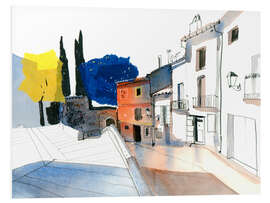 Hartschaumbild Cuenca, Spanien