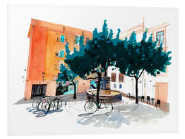 Hartschaumbild Sonniges Valencia