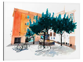 Magnettafel Sonniges Valencia