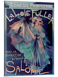 Tableau en aluminium La Loïe Fuller - Salomé