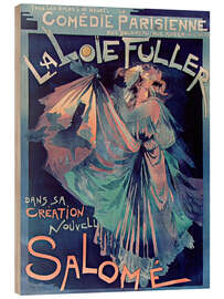 Holzbild La Loïe Fuller - Salomé