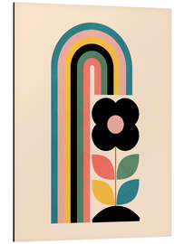 Magnettafel Regenbogenblüte