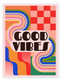 Wandbild Good Vibes - ThingDesign