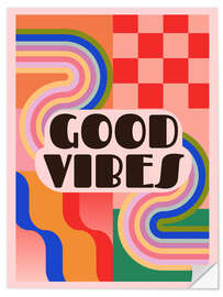 Wandsticker Good Vibes
