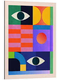 Magnettafel Augen und Formen