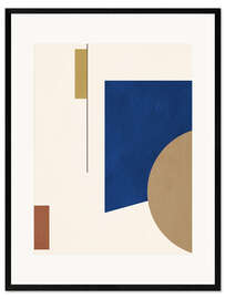 Gerahmter Kunstdruck Ruhiges Gleichgewicht