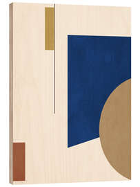 Holzbild Ruhiges Gleichgewicht