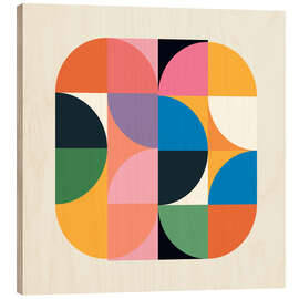 Holzbild Farbbalance