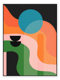 Poster Strukturierter Fluss I