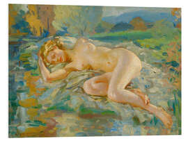 Hartschaumbild Female Nude