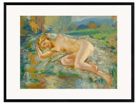 Gerahmter Kunstdruck Female Nude