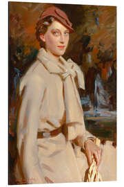 Aluminium print Jane Austen, Autumn - Wilfrid de Glehn