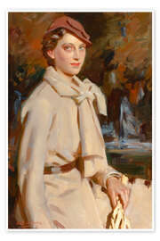 Wandbild Jane Austen, Autumn - Wilfrid de Glehn