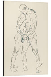 Magnettafel Zwei Männer, 1904