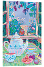 Acrylglasbild Der Teeraum