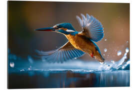 Gallery Print Eisvogel am Fluß