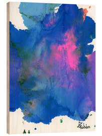 Holzbild Himmlisch - Gabriel Tobón Moreno