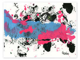 Wandbild Narben - Gabriel Tobón Moreno