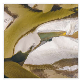 Poster Inseln auf dem Fluss