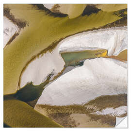 Wandsticker Inseln auf dem Fluss