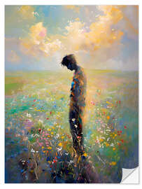 Wandsticker Einsamkeit