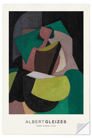 Wandsticker Femme Assise, 1919