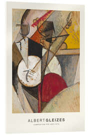 Acrylglasbild Composition for Jazz (1915) - Albert Gleizes