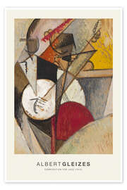 Wandbild Composition for Jazz (1915) - Albert Gleizes