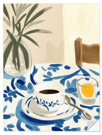 Wandsticker Morgen-Kaffee - Die einfachen Dinge - Frank Daske