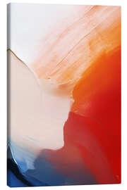 Leinwandbild Purpurroter Fluss II