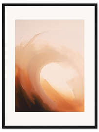 Gerahmter Kunstdruck Solar Vortex - artill