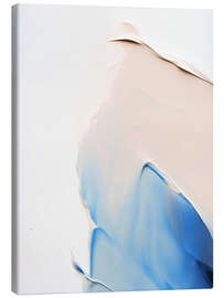 Leinwandbild Purpurroter Fluss I