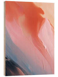 Holzbild Flame Crest I