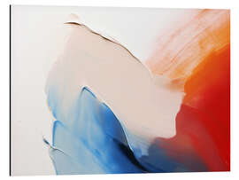 Alubild Purpurroter Fluss I