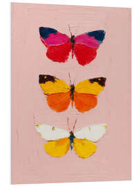 Hartschaumbild Schmetterling