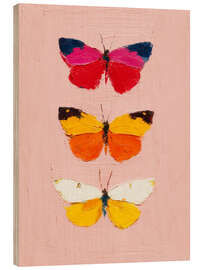 Holzbild Schmetterling