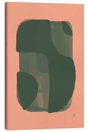 Leinwandbild Grünes Ding - Lisa Ketty