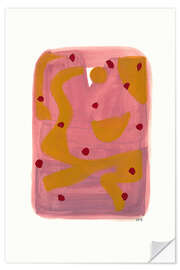 Wandsticker Sorbet-Kunst - Lisa Ketty