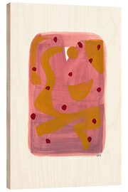 Holzbild Sorbet-Kunst - Lisa Ketty