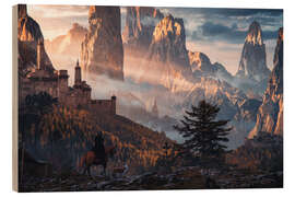 Holzbild Pfade des Alten Reiches - Tobias Roetsch