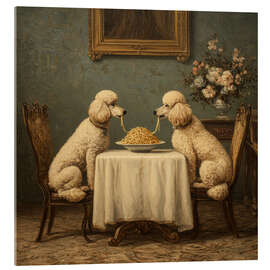 Acrylglasbild Love Date