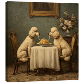 Leinwandbild Love Date