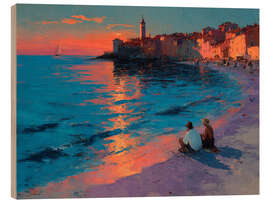 Holzbild Freunde - DejaReve