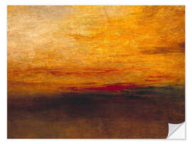 Wandsticker Sonnenuntergang