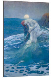Alubild Die Meerjungfrau, 1910 - Howard Pyle
