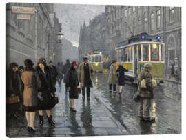 Leinwandbild Bredgade in Kopenhagen - Paul Fischer