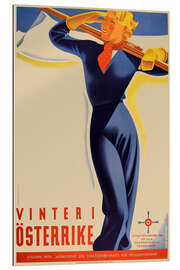 Gallery Print Winter in Österreich (Schwedisch)